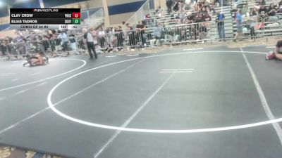 165 lbs Consi Of 64 #2 - Clay Crow, Prosser Wr Ac vs Elias Tadros, Southwest Stallions WC
