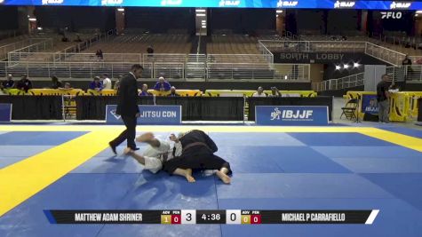 Michael P Carrafiello vs Matthew Adam Shriner 2025 Pan Jiu Jitsu IBJJF Championship
