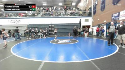 80 lbs Cons. Round 2 - Owen Wolfkiel, Parma Wrestling vs Rowen Moore, Team Real Life Wrestling