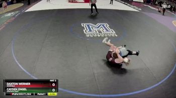 Cons. Round 2 - Daxton Werner, Norfolk vs Cayden Engel, Lincoln East