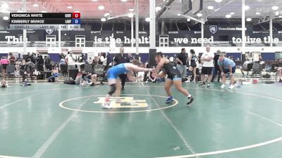 150 lbs Rr Rnd 5 - Veronica White, Central Pennies vs Kimberly Munoz, Lady Assassins