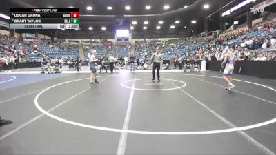 106 lbs Semifinal - Oscar Gauna, Goddard vs Grant Taylor, Basehor-Linwood HS