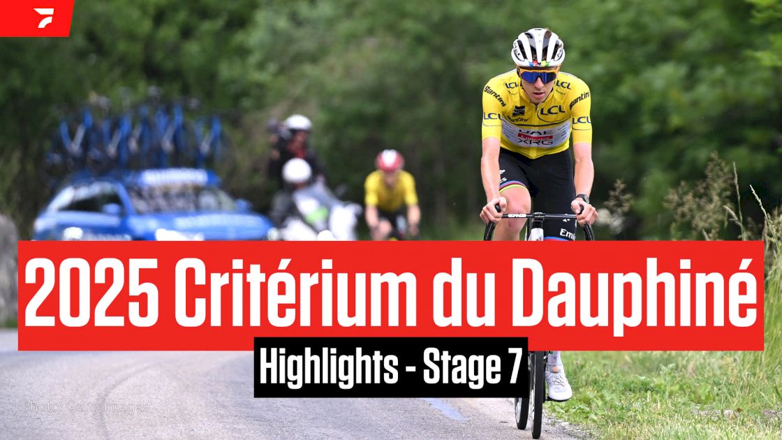 Critérium du Dauphiné 2025 Stage 7 Highlights