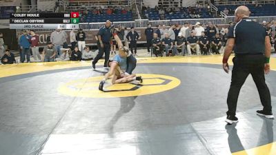 150 lbs 3rd Place - Colby Houle, Nmh vs Declan Obyrne, Malvern