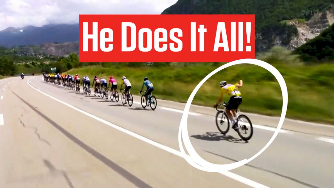 Watch Pogacar Fetch Bottle Before Attacking In Dauphiné '25