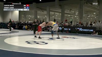 125 kg Champ. Rd Of 32 - Carter Neves, Ohio vs Ernest James, Central Valley RTC