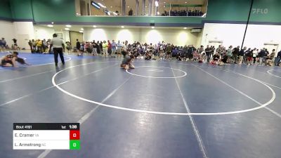 126 lbs Consi Of 64 #1 - Elijah Cramer, VA vs Layne Armstrong, NC