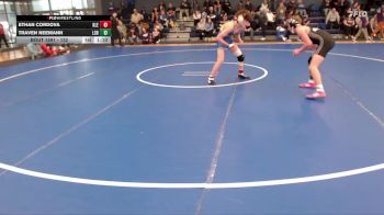 132 lbs Consolation Bracket - Traven Neemann, Lincoln Standing Bear vs Ethan Cordova, Klein