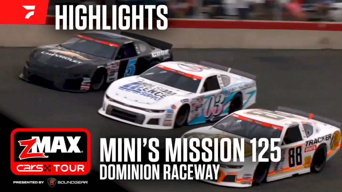 Highlights: CARS Tour Late Model Stock Cars at Dominion