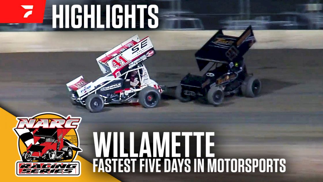 Highlights: NARC 410 Sprints at Willamette Speedway