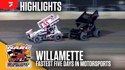 Highlights | 2025 NARC 410 Sprints at Willamette Speedway