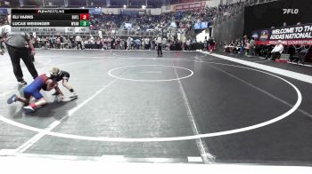 43 lbs Round Of 16 - Eli Varns, Butler Youth Wrestling vs Lucas Weisinger, Wyandotte Youth Wrestliing