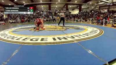 144 lbs Cons. Round 1 - Kellan Wendell, Elko vs Coen Burrows, Boulder City