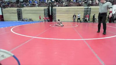 63 lbs Quarterfinal - Kaeldis Kallenberger, Rhyno Academy Of Wrestling vs Julian Marlin, Roncalli Wrestling Foundation