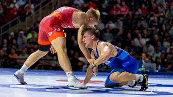 92 kg Champ. Round 2 - Josh Barr, Nittany Lion Wrestling Club/TMWC vs Trent Hidlay, Wolfpack WC/TMWC