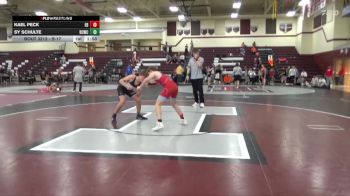 S-17 lbs 3rd Place Match - Kael Peck, East Buchanan vs Sy Schulte, Delaware County Wrestling Club