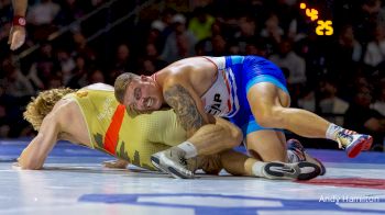 125 kg Champ. Round 2 - Trent Hillger, Gopher WC/TMWC vs Wyatt Hendrickson, Cowboy RTC/U.S. Air Force WCAP