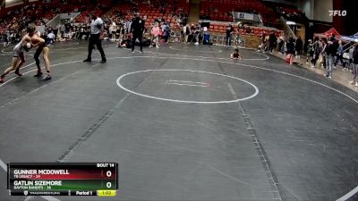 120 lbs Round 5 (6 Team) - Gatlin Sizemore, Dayton Bandits vs Gunner McDowell, TB Legacy