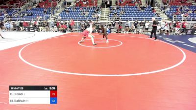 175 lbs Rnd Of 128 - Connor Diemel, IL vs Michael Baldwin, MI