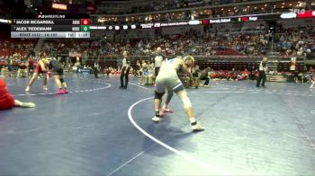 1A-165 lbs Quarterfinal - Alex Tiedemann, Northwood-Kensett vs Jacob McGargill, Shenandoah