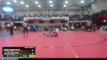 113 lbs Cons. Round 2 - Jayven Williams, Paducah Tilghman vs Aydn Funkhouser, Harrison County