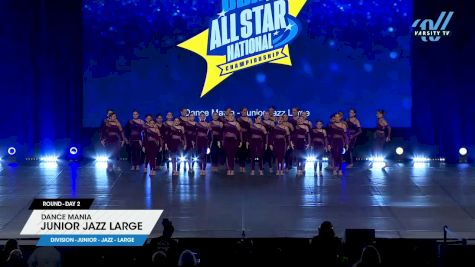 Dance Mania - Junior Jazz Large [2025 Junior - Jazz - Large Day 2] 2025 UCA & UDA All Star National Championship