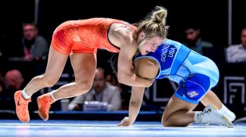 53 kg Champ. Round 2 - Felicity Taylor, Big Game WC/ TMWC vs Brianna Gonzalez, Iowa Women's Wrestling Club/TMWC