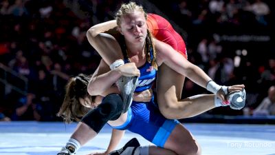 65 kg Champ. Round 2 - Aine Drury, King WC/NYAC vs Macey Kilty, Iowa Women's Wrestling Club/TMWC
