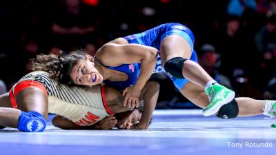 50 kg Champ. Round 2 - Erin Golston, NYAC vs Audrey Jimenez, Lehigh Valley RTC/TMWC