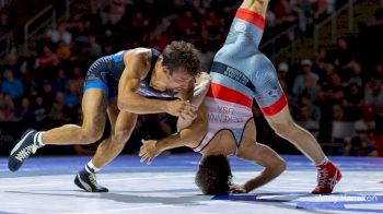 65 kg Champ. Round 1 - Joseph McKenna, Cowboy RTC/TMWC vs Real Woods, Cliff Keen Wrestling Club/TMWC