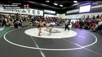 175 lbs Champ. Round 1 - Nehemiah Yzaguirre, Golden West vs Mitchell Landvogt, Lompoc