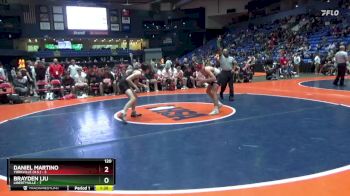 120 lbs Semis & 1st Wrestleback (8 Team) - Brayden Liu, Libertyville vs Daniel Martino, Yorkville (H.S.)