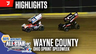 Highlights | 2025 ASCOC Ohio Sprint Speedweek at Wayne County Speedway