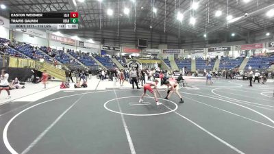 116 lbs Final - Easton Weidner, Elevate Wrestling Academy vs Travis Gauvin, Bear Cave WC