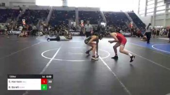 130 lbs Rr Rnd 1 - Sam Harrison, Valiant Preps vs Brokton Borelli, SCWAY Gold