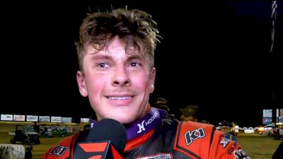 Bryce Lucius Reacts After Doubling-Up To Begin Ohio Sprint Speedweek