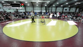 150 lbs Round 5 (8 Team) - Cohen Mortensen, American Fork vs KELLEN PETERSON, Manti
