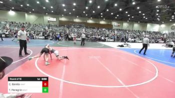 86 lbs Round Of 16 - Casen Barela, Unaffiliated vs Tucker Peregrin, South Reno WC