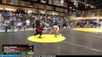 126 lbs Semifinal - Jesus Camacho, California vs David Fletes, Canyon Springs High School Wrestling