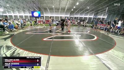 94 lbs Placement Matches (8 Team) - William Alves, Montana vs Malik Hoskins, Arizona