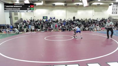 113 lbs Round Of 32 - Grayden Mumbach, Joel Barlow vs Thomas Scallon, Brookfield/Shepaug