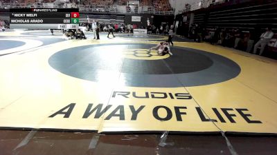 144 lbs Consi Of 16 #2 - Nicky Melfi, Severn School vs Nicholas Arado, Charlotte Country Day School