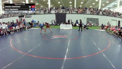140 lbs Athena Anderson, Missouri vs Julie Cimarusti, California
