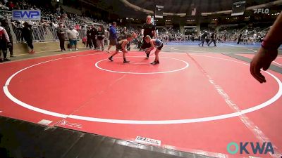 60 lbs Consolation - Grayson Schultz, Oklahoma Phantom Wrestling Club (OPWC) vs Maxen Pino, Team Tulsa Wrestling Club