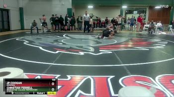 150 lbs Cons. Round 2 - Christian Ferrell, Benedictine College Preparatory School vs JP Coogan, Gonzaga