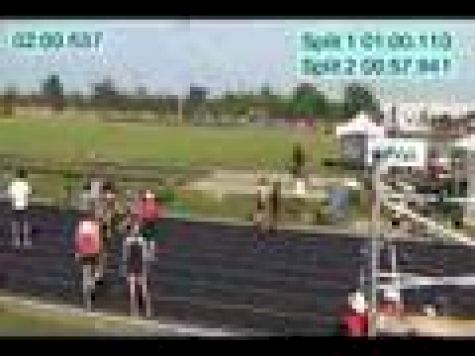 2008 OFSAA Open Girls 4x400m with Splits