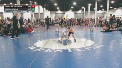 60 lbs Rr Rnd 1 - Christian DaQuisto, Duro Wrestling Club - BK8E vs Colton Kirwan, Team Gotcha - BK8E