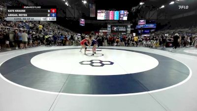 120 lbs Cons. Rd Of 64 - Kate Krause, IA vs Abigail Reyes, AZ