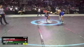 5A 220 lbs Quarterfinal - Merced Rubio, Carlsbad vs Anthony Carter, Deming