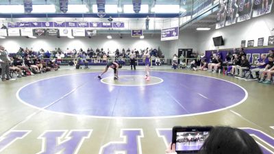110 lbs Semis & 1st Wb (8 Team) - Emily Wilson, Lumpkin Co. vs Cheyenne Smith, Jordan